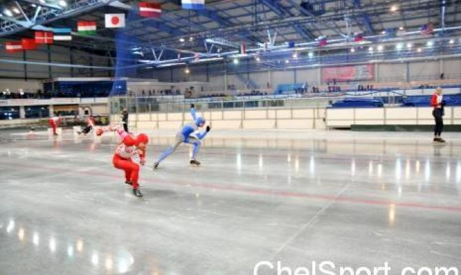 Тульские конькобежцы приняли участие в соревнованиях в Челябинске