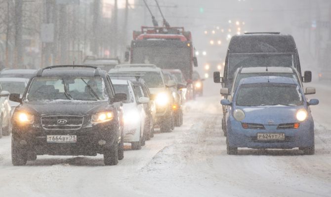23 ноября в Туле будет скользко и тепло