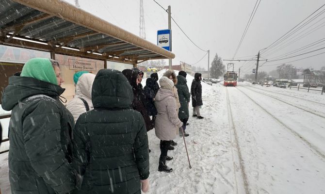 В Туле общественный транспорт работает в штатном режиме по расписанию