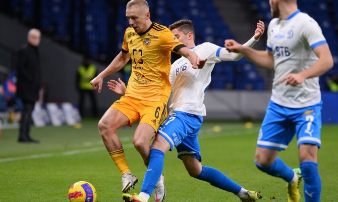 "Динамо" разгромило тульский "Арсенал" со счетом 5:1