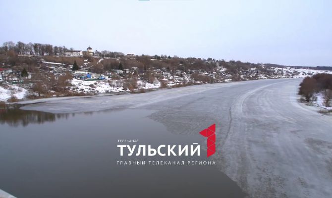 На Оке под Тулой начался ледоход