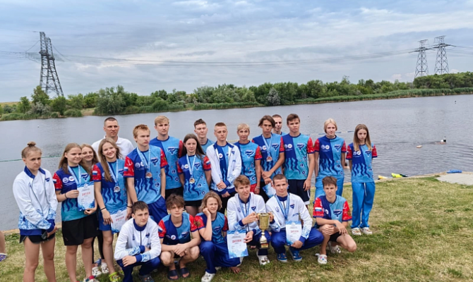 Тульская область заняла 2-е место на Первенстве России по подводному спорту на открытой воде