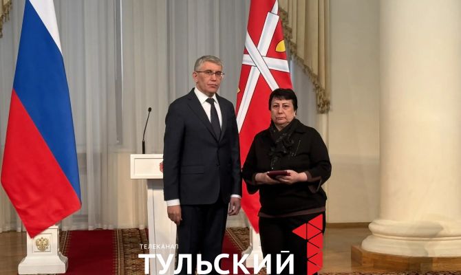 В Туле посмертно наградили защитников Родины