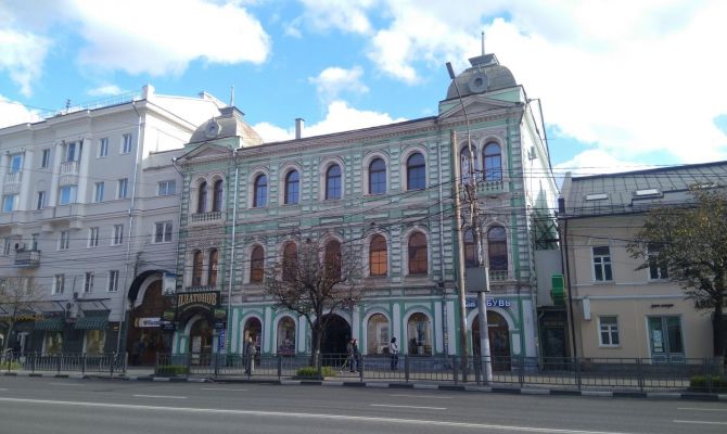 Дом купца Платонова на проспекте Ленина в Туле стал объектом культурного наследия