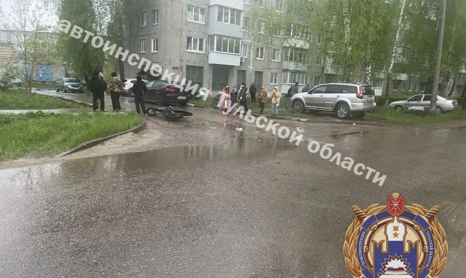 В Узловой 24-летний мужчина сбил несовершеннолетнего мальчика на питбайке