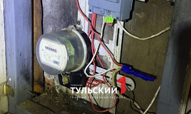 В Шатске из-за замыкания проводки загорелся жилой дом