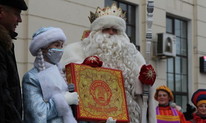 23 декабря в Тулу приедет поезд Деда Мороза
