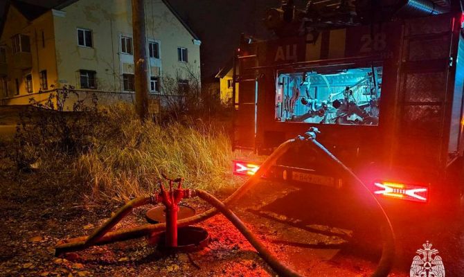 За сутки тульские спасатели потушили один пожар