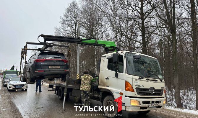 Где в Туле машины чаще всего эвакуируют за неправильную парковку