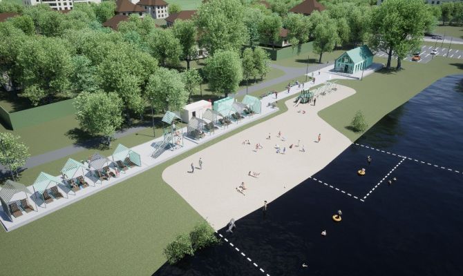 Каким станет Трестовский пруд в Узловой после благоустройства