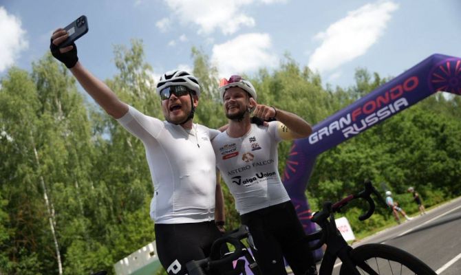 Велосипедисты со всей России покорили трассы Gran Fondo Russia в Дубне