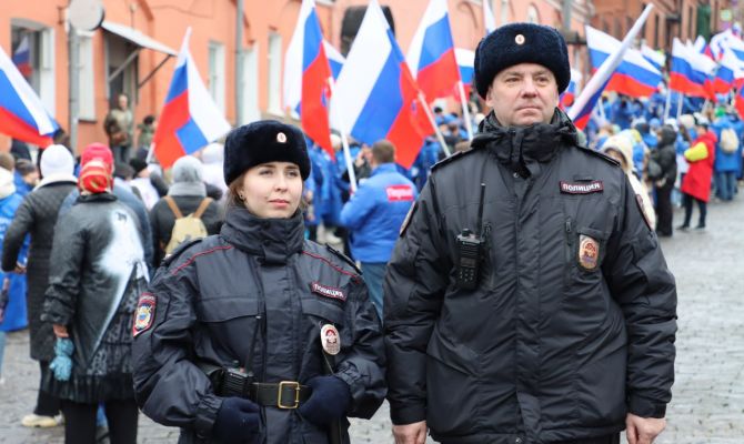 Безопасность 577 тысяч граждан в День народного единства обеспечили полицейские