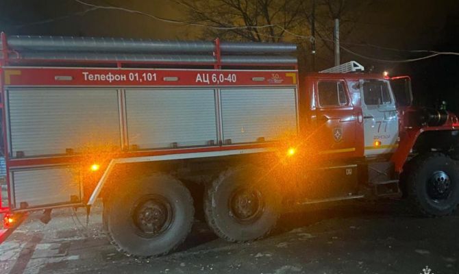 Четыре техногенных пожара потушили за сутки в Тульской области