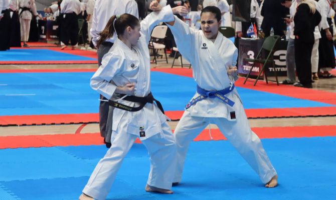 3-летний спортсмен приехал в Тулу на чемпионат России по карате