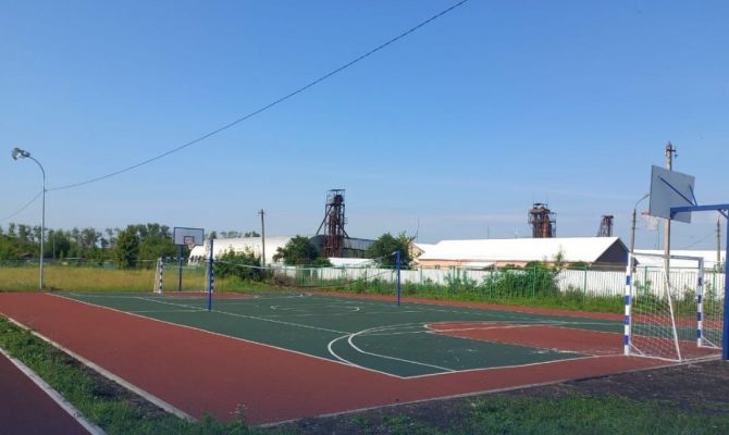 На стадионе "Урожай" в Волово появятся зоны для игры в мини-футбол, баскетбол и волейбол