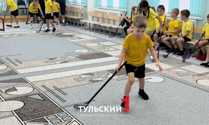 Стало известно, в каких детских садах Тулы может появиться флорбол