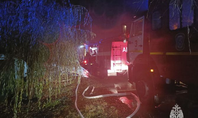 На пожаре в Туле эвакуировали шесть человек