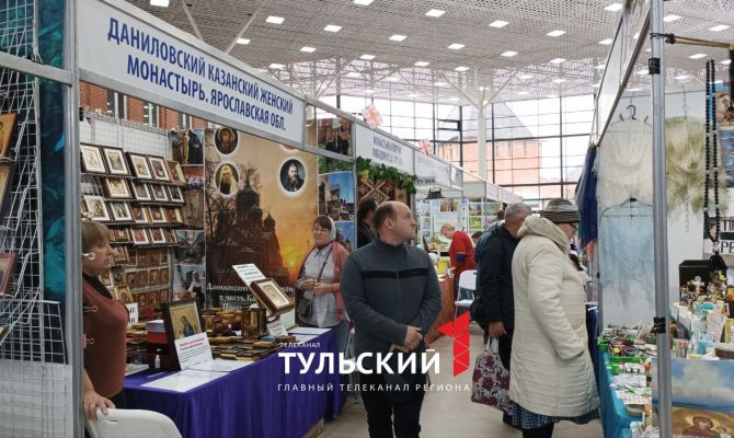 В Атриуме Тульского кремля можно купить сладости и мыло из Сирии