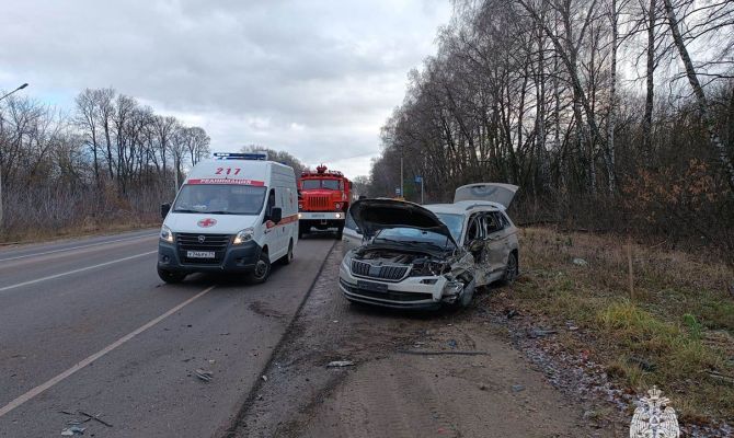 За сутки в Тульской области ликвидировали последствия трех ДТП