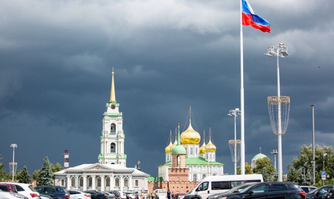 В Тульской области в ближайшие часы пройдут грозы