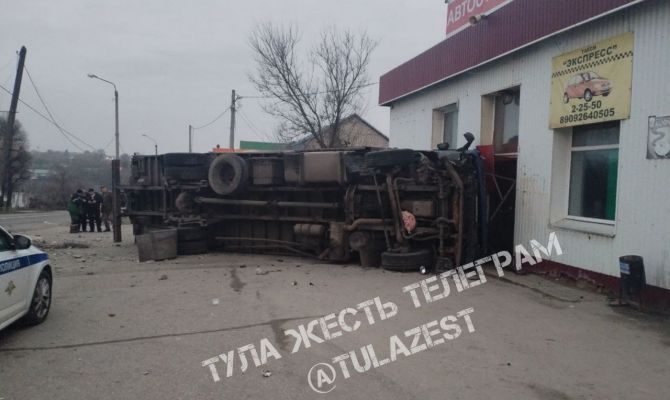 Стали известны подробности ДТП с большегрузом в поселке Чернь