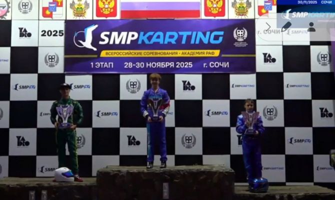 Тульский гонщик выиграл золотые медали всероссийского турнира