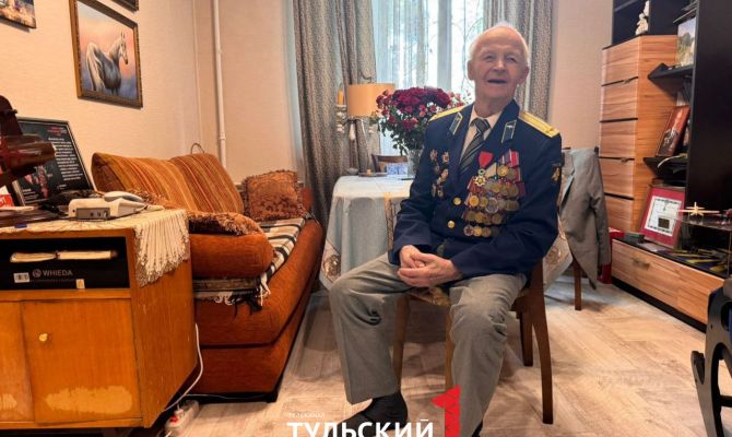 Тульскому ветерану Великой Отечественной войны Николаю Кульпову исполнился 101 год