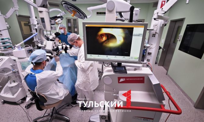 В Туле рак гортани начали оперировать с помощью лазера