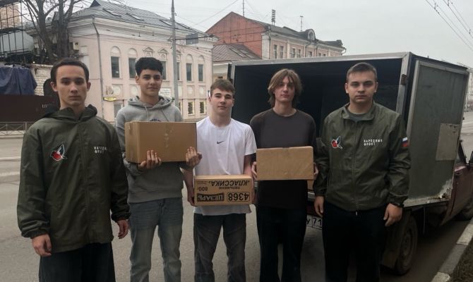 Волонтёры Тульской области отправили "за ленточку" более 150 единиц гуманитарной помощи