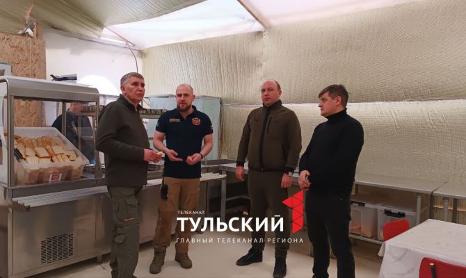 Губернатор Тульской области Дмитрий Миляев посетил Курский военный госпиталь