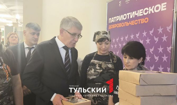 Дмитрий Миляев собрал сухой суп для бойцов СВО