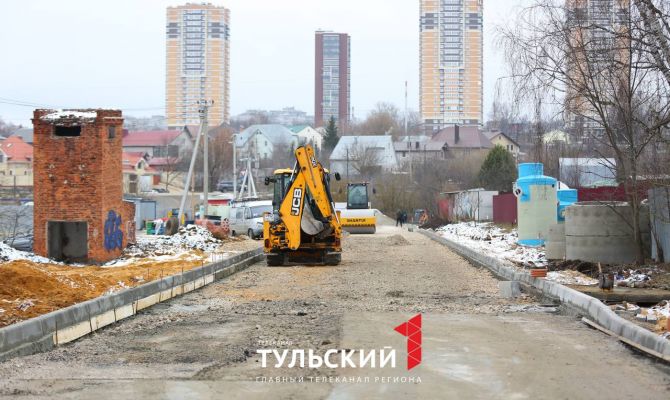 Когда в Туле откроют дорогу от Генерала Маргелова до Калужского шоссе