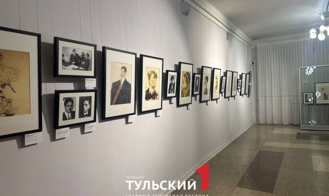В Туле проходит выставка шаржей коллектива "Кукрыниксы"