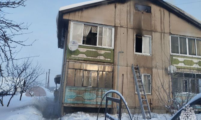 Два пенсионера погибли при пожаре под Ясногорском