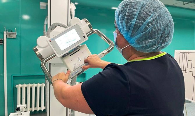 В Ефремовской больнице заработал рентген-кабинет после ремонта