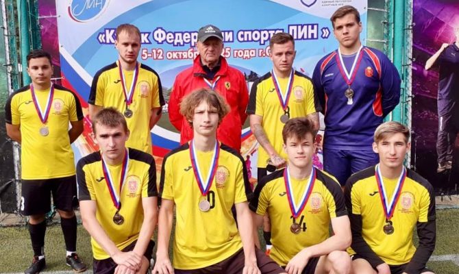 Туляки стали бронзовыми призерами на Всероссийских соревнованиях по мини-футболу