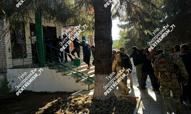 На овощной базе в тульском поселке прошел рейд по нелегальным мигрантам