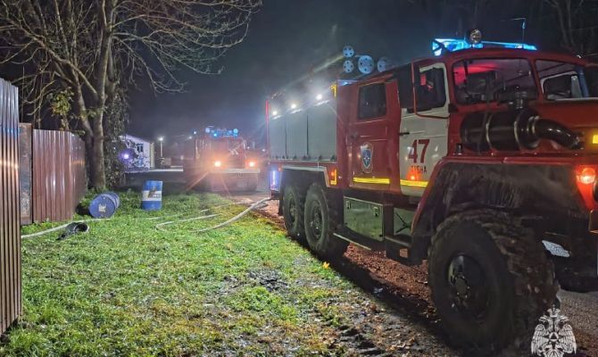 За сутки в Тульской области произошло 2 пожара и 10 ДТП