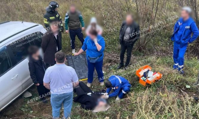 На автодороге Тула-Белев в ДТП пострадали два человека