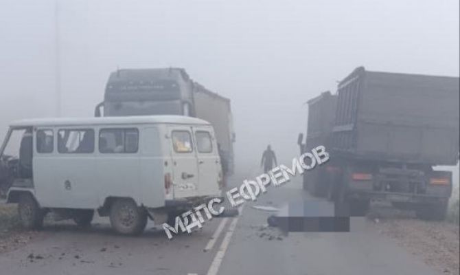 55-летний мужчина погиб в ДТП под Ефремовом