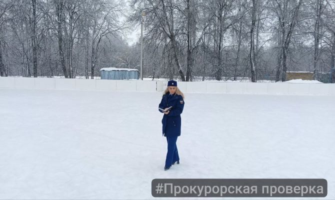 Прокуратура нашла нарушения на ледовом катке в Куркине