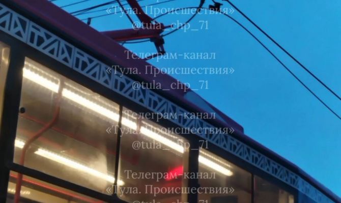 МКП "Тулгорэлектротранс" назвал причину остановки трамваев в Туле 30 января