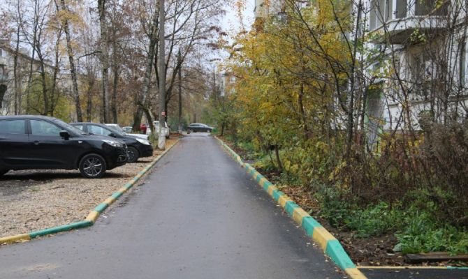 В Туле по губернаторской программе «Наш район» благоустроили дворы