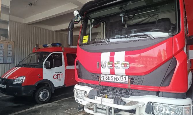 Площадь пожара в "заброшке" под Заокском достигла 225 квадратов