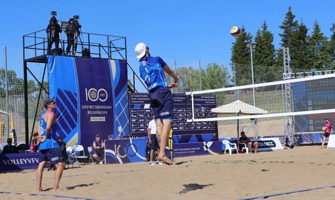 В Тульской области прошел этап чемпионата России по пляжному волейболу