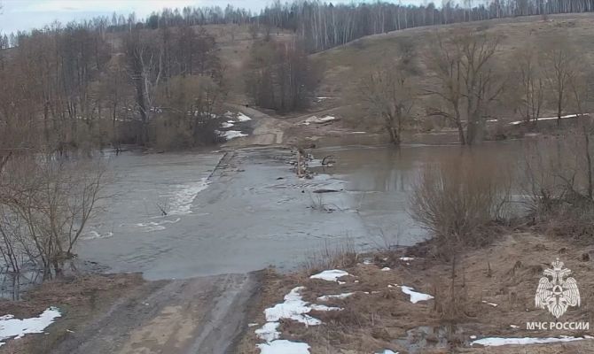 В Тульской области затопило еще два моста через Упу
