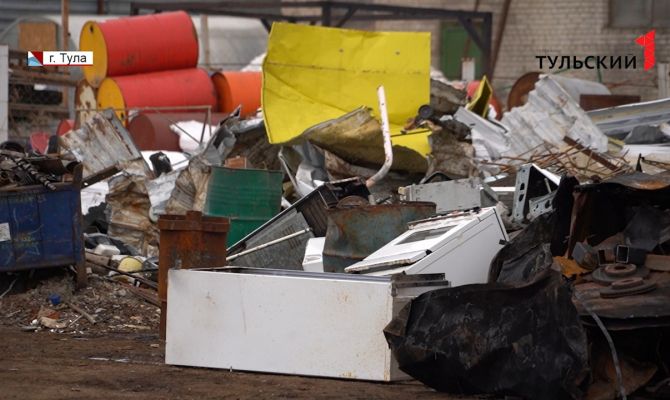 Туляков будут штрафовать за выброшенную бытовую технику
