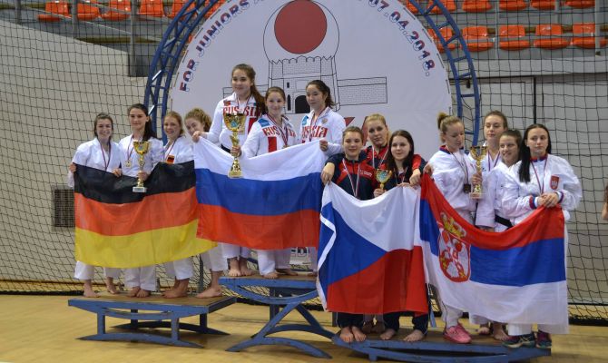 Тульская каратистка привезла «золото» чемпионата Европы в Сербии