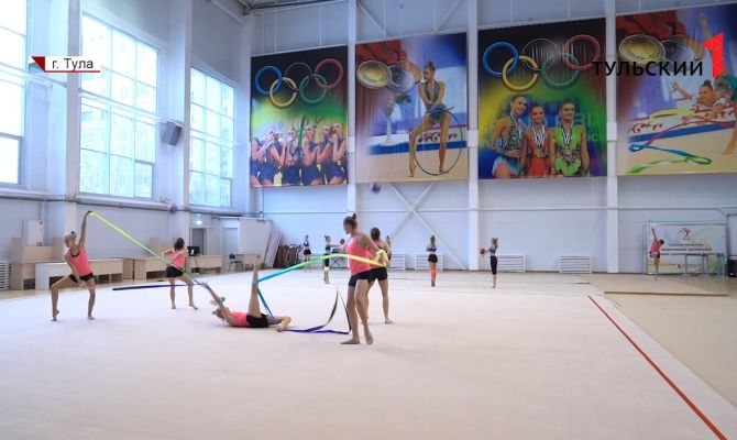 Юные тулячки отличились на чемпионате ЦФО по художественной гимнастике
