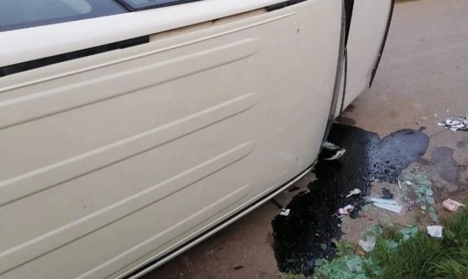 ДТП в Епифани Кимовского района привело к "перевертышу"